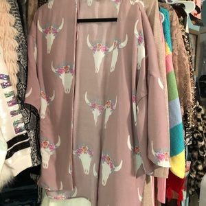 LAST CHANCE⚠️Cow skull kimono